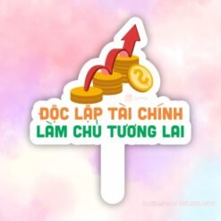 Hashtag độc lập tài chính làm chủ tương lai