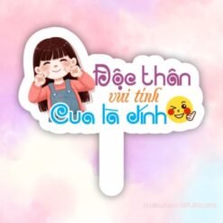 Hashtag độc thân vui tính cua là dính