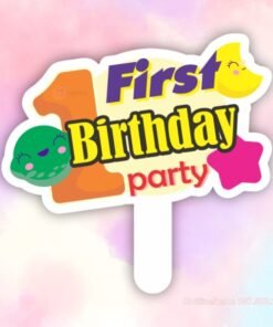 Hashtag first birthday party