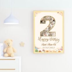 Ghép ảnh sinh nhật cho bé 2 tuổi