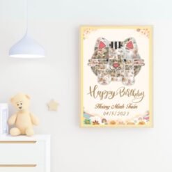 Ghép ảnh sinh nhật cho bé
