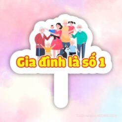 Hashtag cầm tay gia đình là số 1