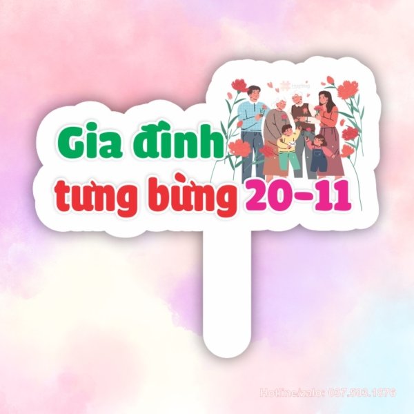 Gia đình tưng bừng 20/11