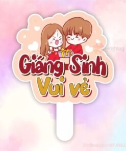 Hashtag cầm tay giáng sinh vui vẻ