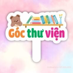 Hashtag góc thư viện