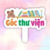 Hashtag góc thư viện