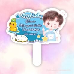 Hashtag sinh nhật: Happy birthday cảm ơn mọi người đã đến dự sinh nhật của con ạ
