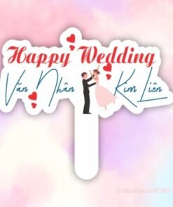 Hashtag Happy Wedding