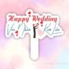 Hashtag Happy Wedding