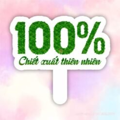 Hashtag 100% chiết xuất từ thiên nhiên