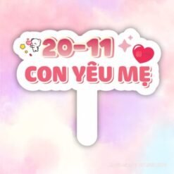 Hashtag 20/11 con yêu mẹ
