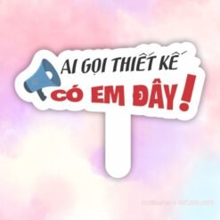 Hashtag ai gọi thiết kế có em đây