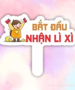 Hashtag bắt đầu nhận lì xì