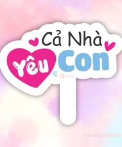 Hashtag cả nhà yêu con