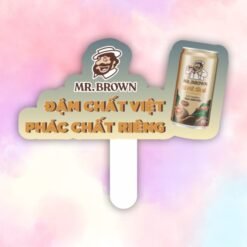 Hashtag cà phê Mr.Brown