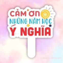 Hashtag cảm ơn những năm học ý nghĩa