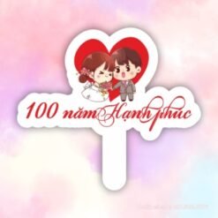Hashtag cầm tay 100 năm hạnh phúc