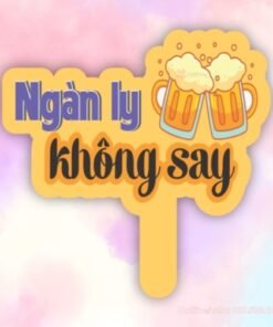 Hashtag cầm tay 1000 ly không say