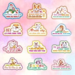 Hashtag cầm tay 12 con giáp