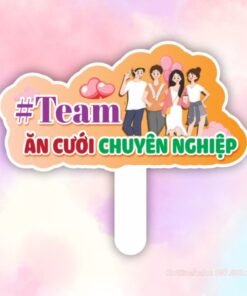 Hashtag cầm tay team ăn cưới chuyên nghiệp