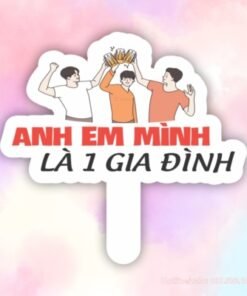 Hashtag cầm tay anh em mình là một gia đình