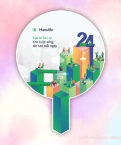 Hashtag cầm tay Công ty Bảo hiểm Manulife Việt Nam