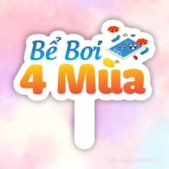 Hashtag cầm tay bể bơi 4 mùa