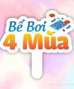 Hashtag cầm tay bể bơi 4 mùa