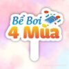 Hashtag cầm tay bể bơi 4 mùa
