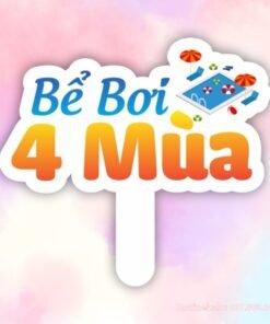 Hashtag cầm tay bể bơi 4 mùa