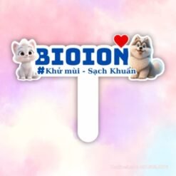 Hashtag cầm tay Bình xịt khử mùi Bioion