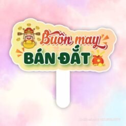 Hashtag cầm tay Buôn may bán đắt