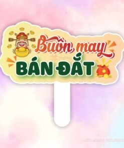 Hashtag cầm tay Buôn may bán đắt