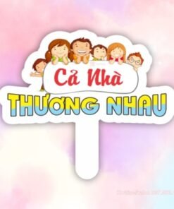 Hashtag cầm tay Cả nhà thương nhau