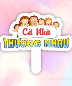 Hashtag cầm tay Cả nhà thương nhau