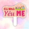 Hashtag cầm tay Cả nhà yêu Mẹ