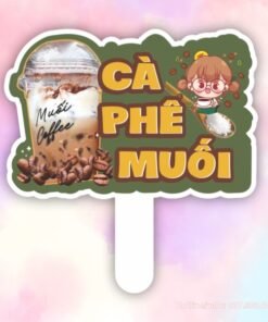 Hashtag cầm tay Cà phê muối