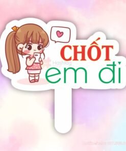 Hashtag cầm tay Chốt Em Đi
