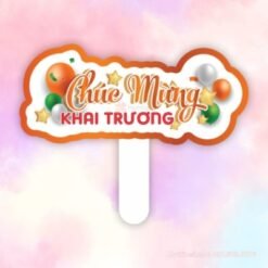 Hashtag cầm tay: Chúc mừng khai trương