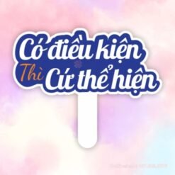 Hashtag cầm tay có điều kiện cứ thể hiện