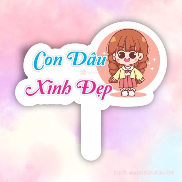 Hashtag cầm tay Con dâu xinh đẹp