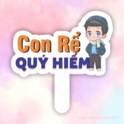 Hashtag cầm tay Con rể quý hiếm