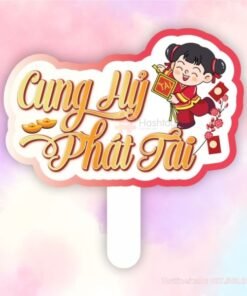 Hashtag cầm tay cung hỷ phát tài