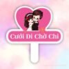 Hashtag cầm tay Cưới đi chờ chi