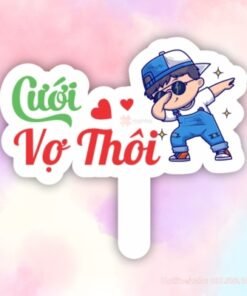 Hashtag cầm tay Cưới vợ thôi