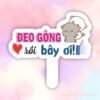Hashtag cầm tay đeo gông rồi bây ơi