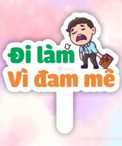 Hashtag cầm tay đi làm vì đam mê
