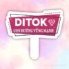 Hashtag cầm tay ditok vietnam