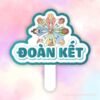 Hashag cầm tay Đoàn kết