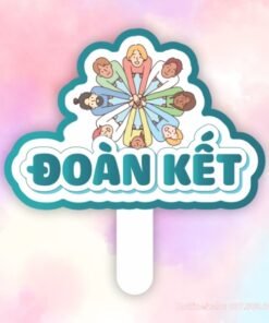 Hashag cầm tay Đoàn kết